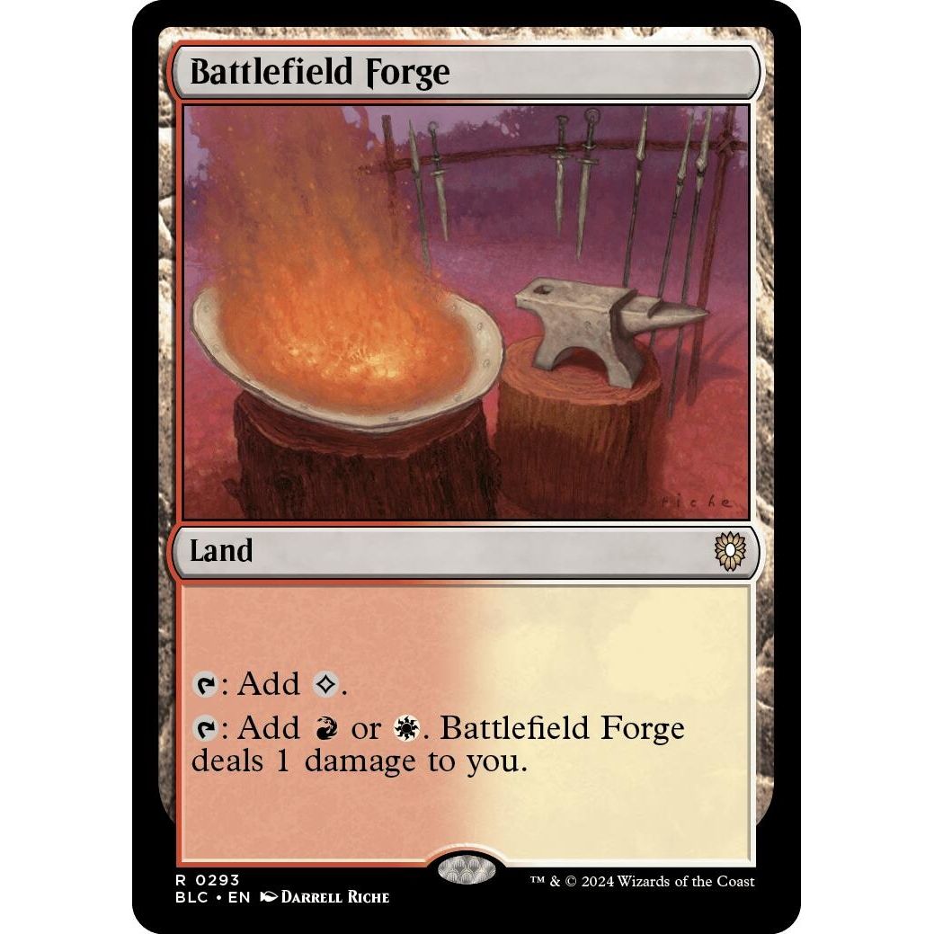 Image for Battlefield Forge (293) (BLC) - Magic: The Gathering