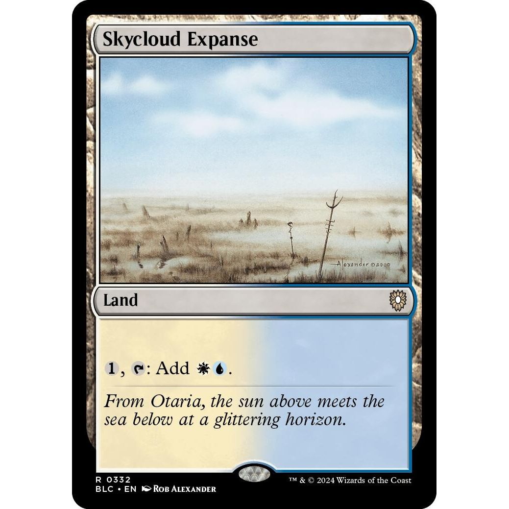 Image for Skycloud Expanse (332) (BLC) - Magic: The Gathering