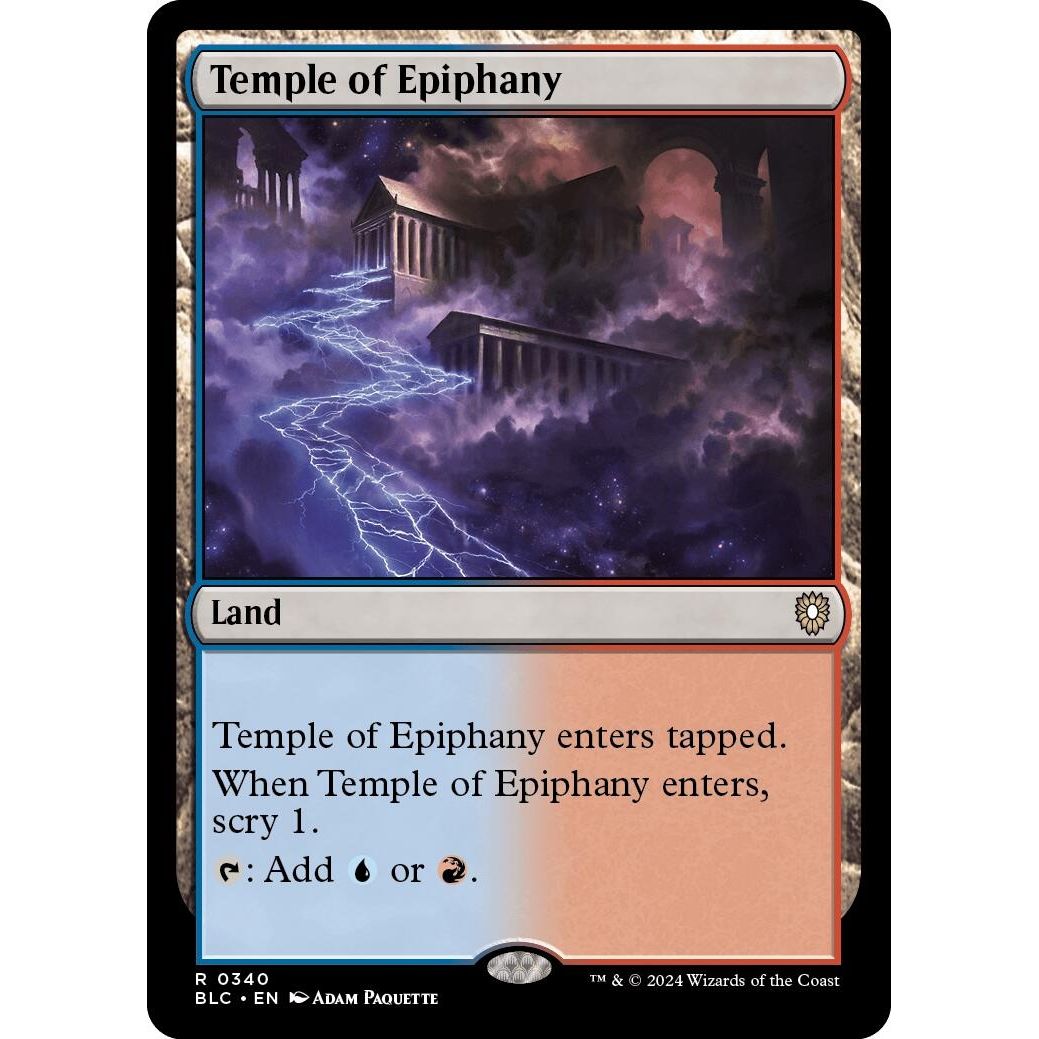 Image for Temple of Epiphany (340) (BLC) - Magic: The Gathering