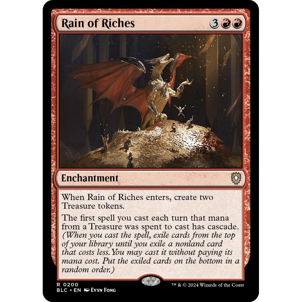 Image for Rain of Riches (200) (BLC) - Magic: The Gathering
