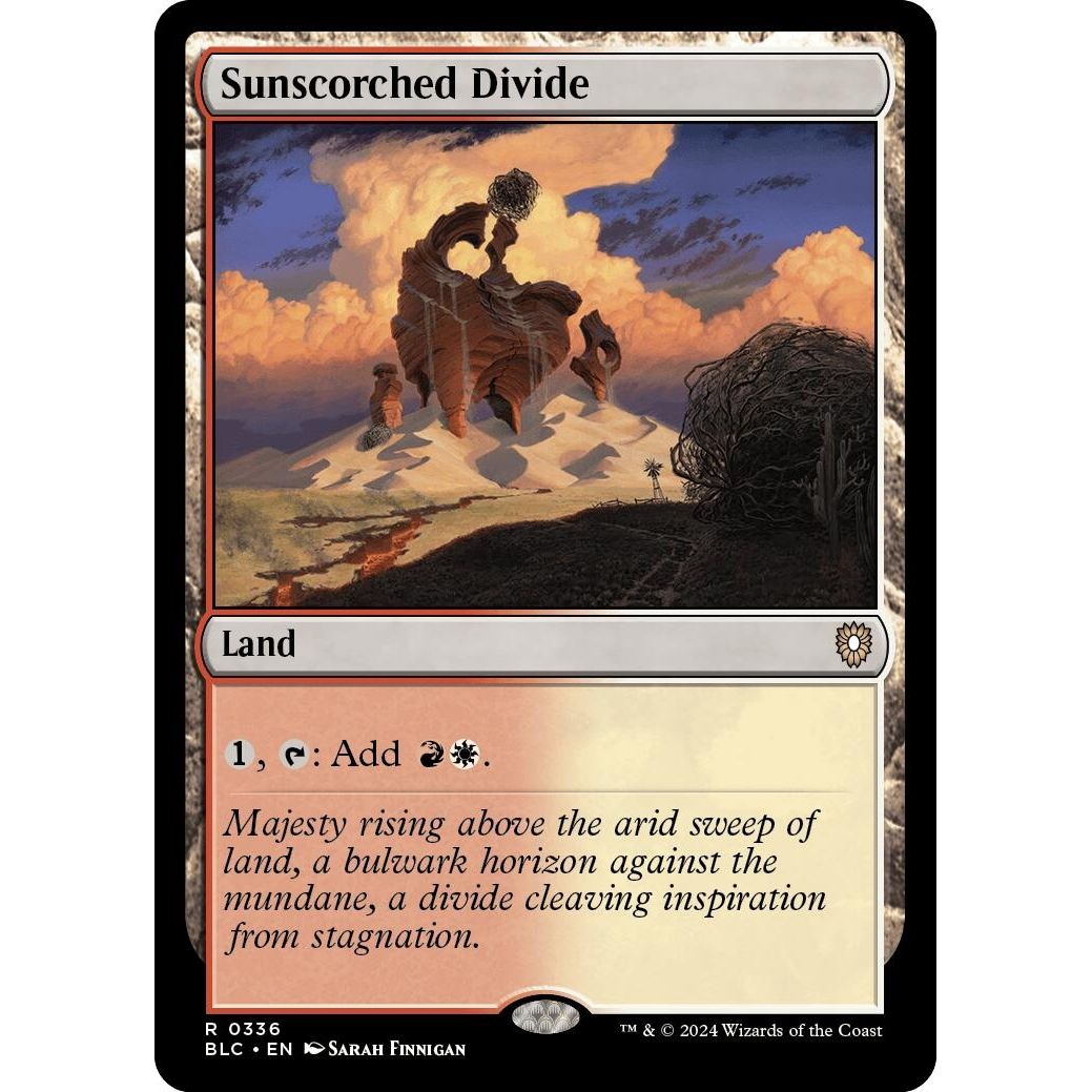 Image for Sunscorched Divide (336) (BLC) - Magic: The Gathering