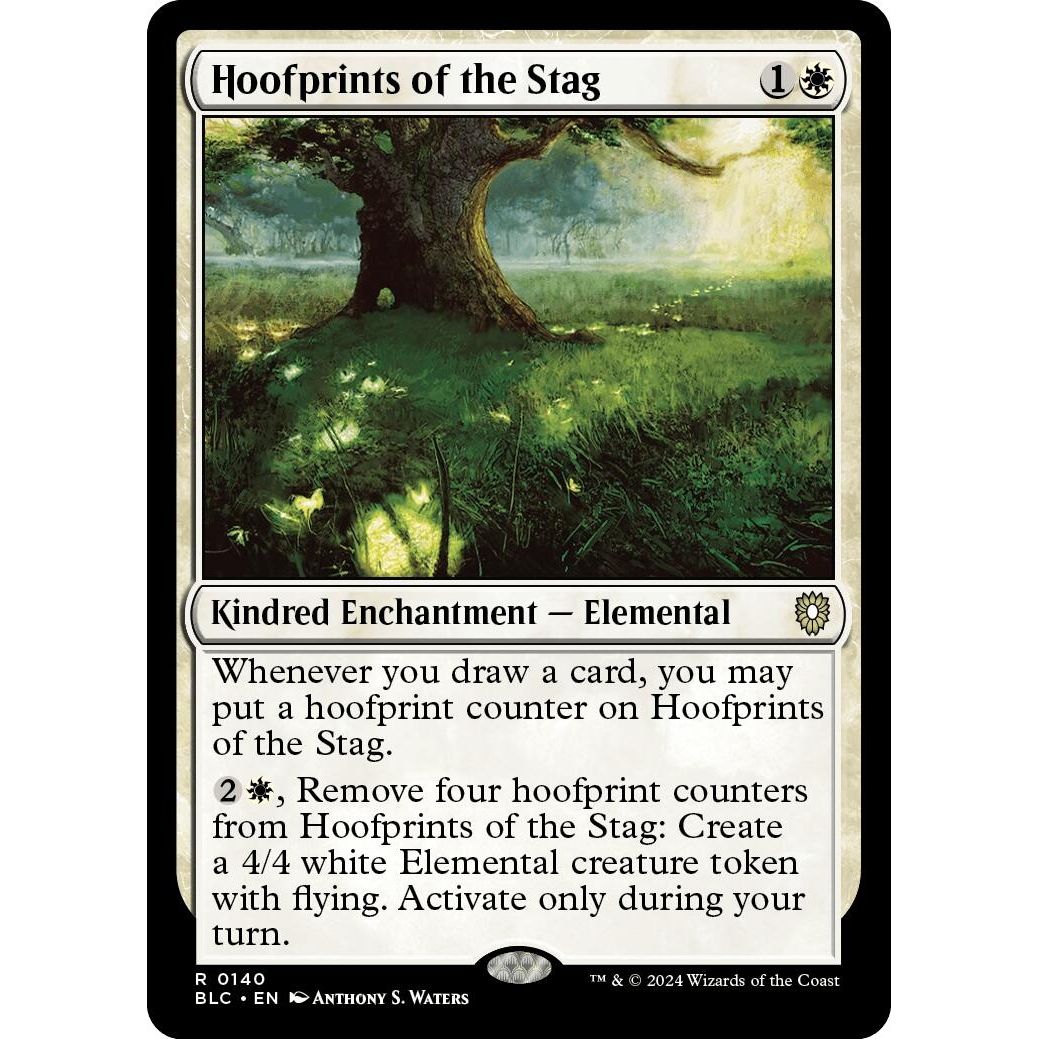 Image for Hoofprints of the Stag (140) (BLC) - Magic: The Gathering