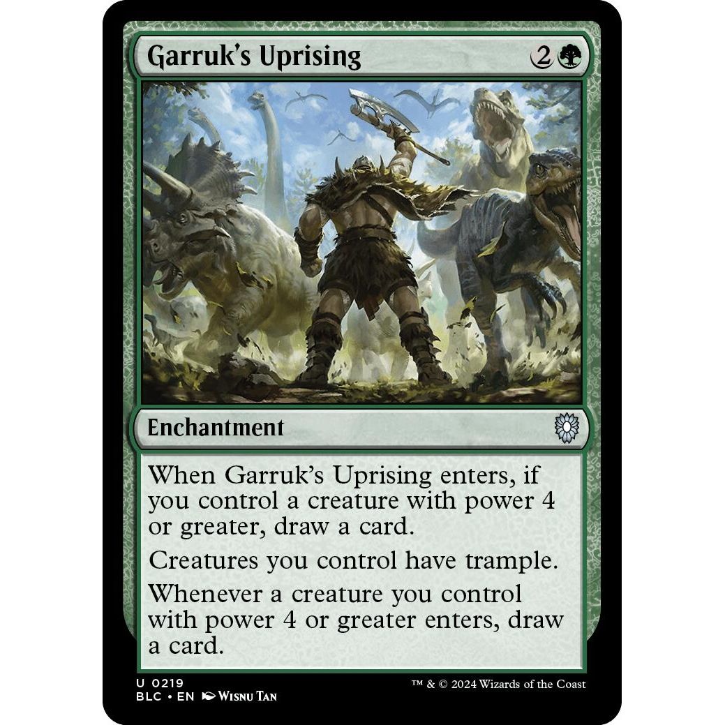 Image for Garruk's Uprising (219) (BLC) - Magic: The Gathering