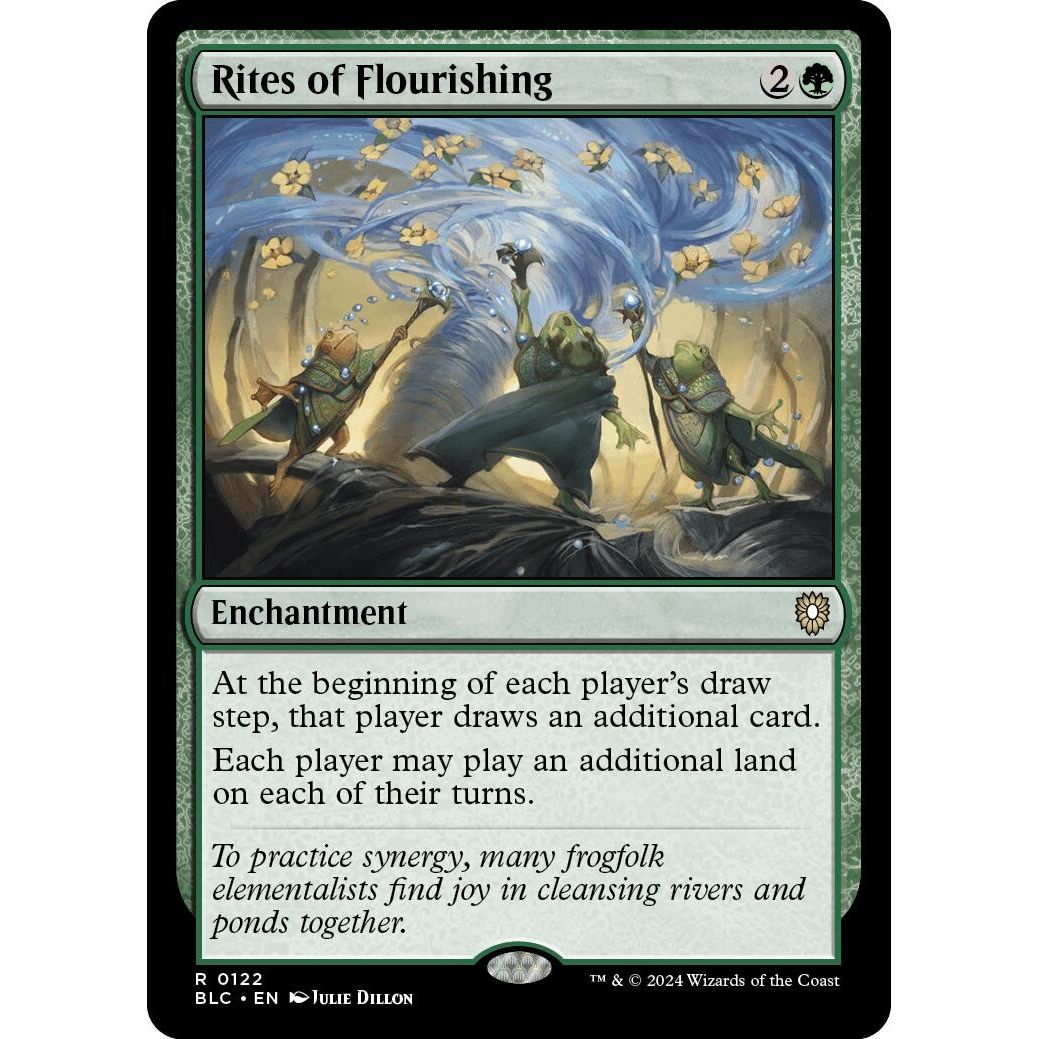 Image for Rites of Flourishing (122) (BLC) - Magic: The Gathering