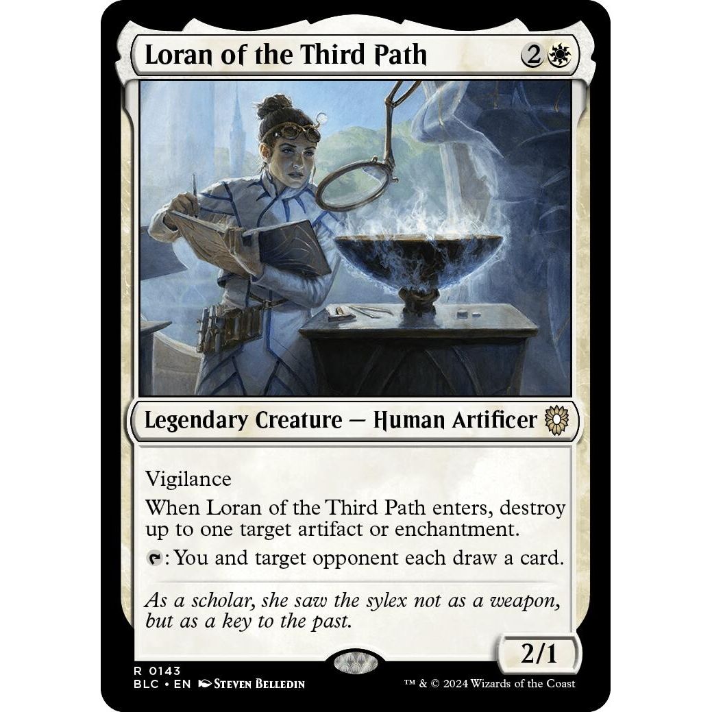 Image for Loran of the Third Path (143) (BLC) - Magic: The Gathering