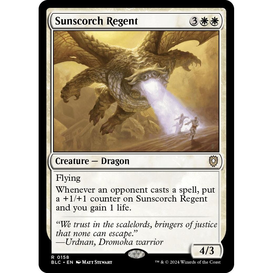 Image for Sunscorch Regent (158) (BLC) - Magic: The Gathering