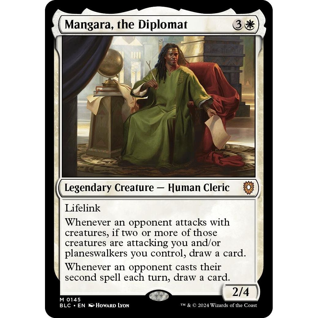 Image for Mangara, the Diplomat (145) (BLC) - Magic: The Gathering