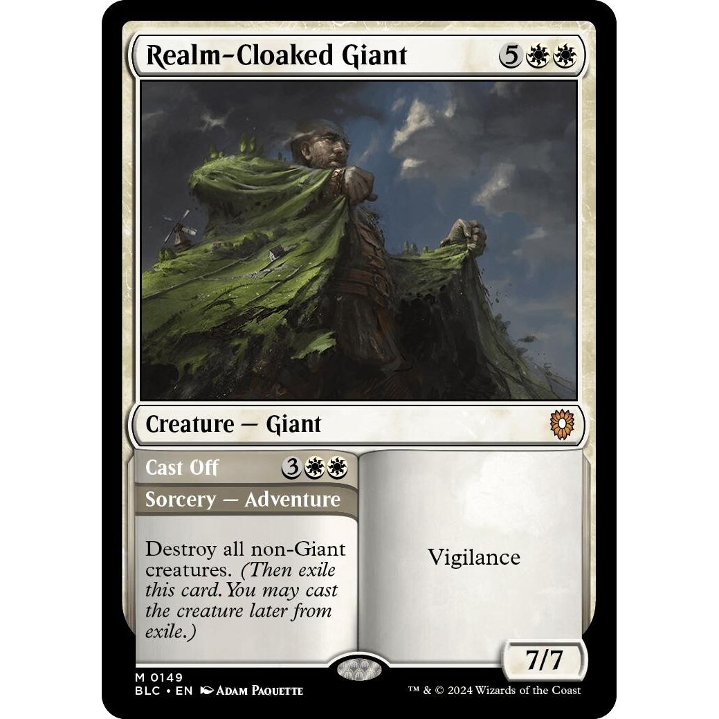 Image for Realm-Cloaked Giant (149) (BLC) - Magic: The Gathering
