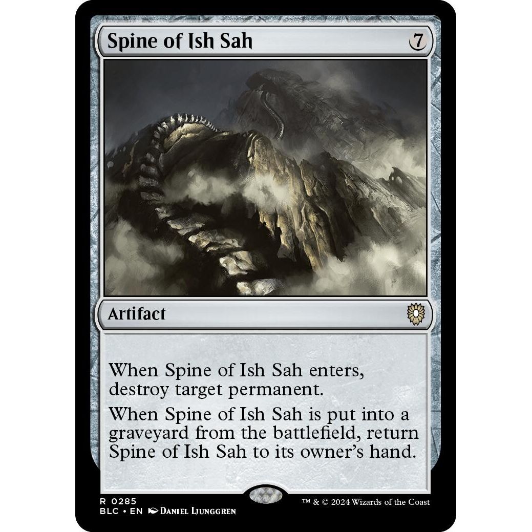 Image for Spine of Ish Sah (285) (BLC) - Magic: The Gathering