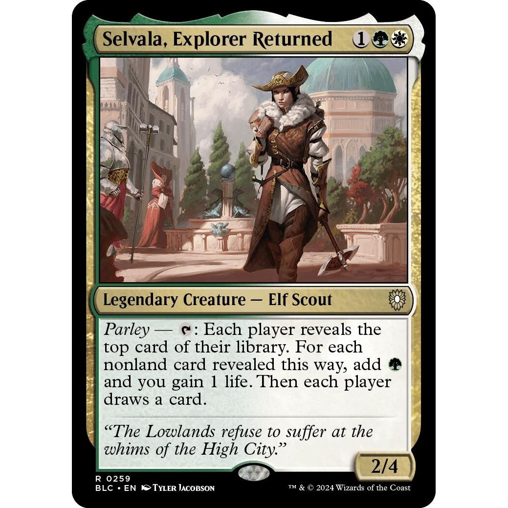 Image for Selvala, Explorer Returned (259) (BLC) - Magic: The Gathering
