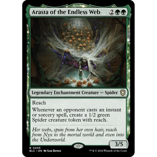 Image for Arasta of the Endless Web (205) (BLC) - Magic: The Gathering