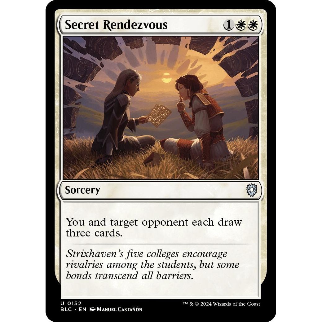 Image for Secret Rendezvous (152) (BLC) - Magic: The Gathering