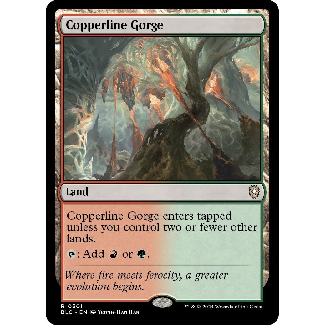 Image for Copperline Gorge (301) (BLC) - Magic: The Gathering