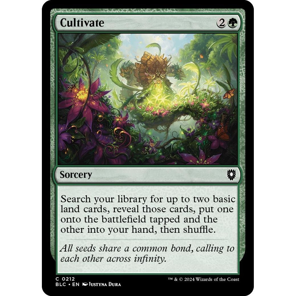 Image for Cultivate (212) (BLC) - Magic: The Gathering