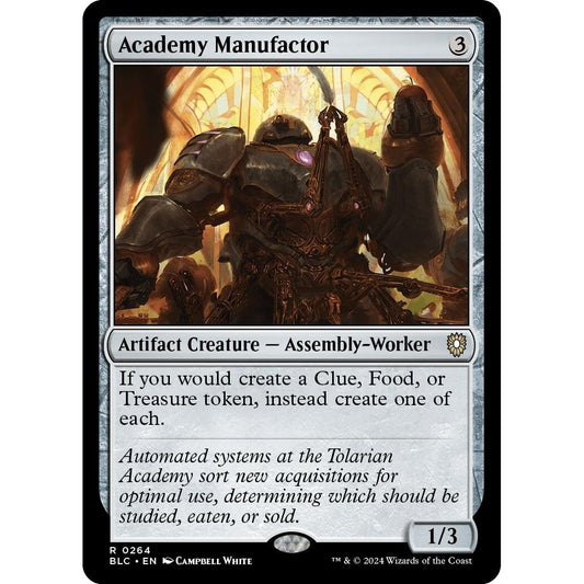Image for Academy Manufactor (264) (BLC) - Magic: The Gathering