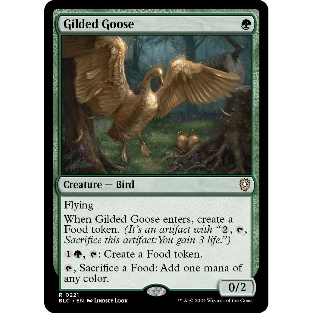 Image for Gilded Goose (221) (BLC) - Magic: The Gathering