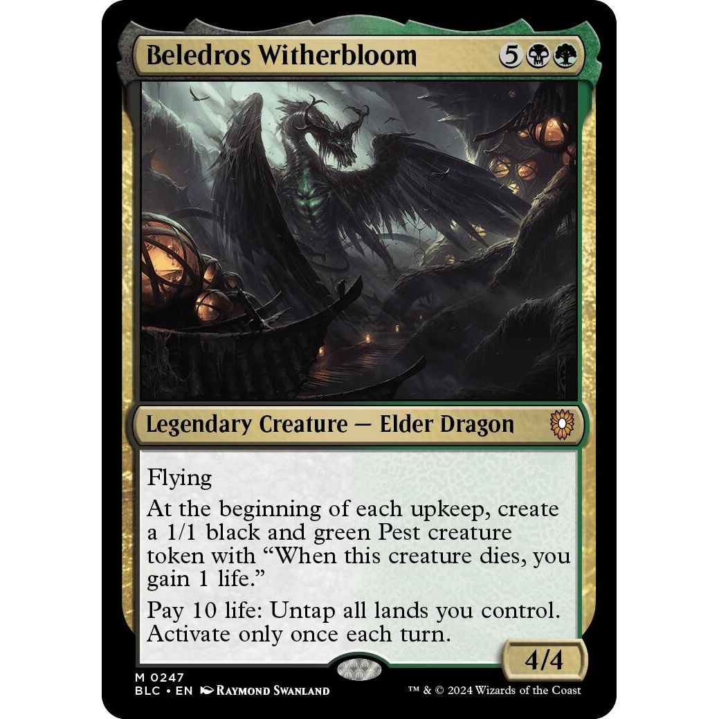 Image for Beledros Witherbloom (247) (BLC) - Magic: The Gathering