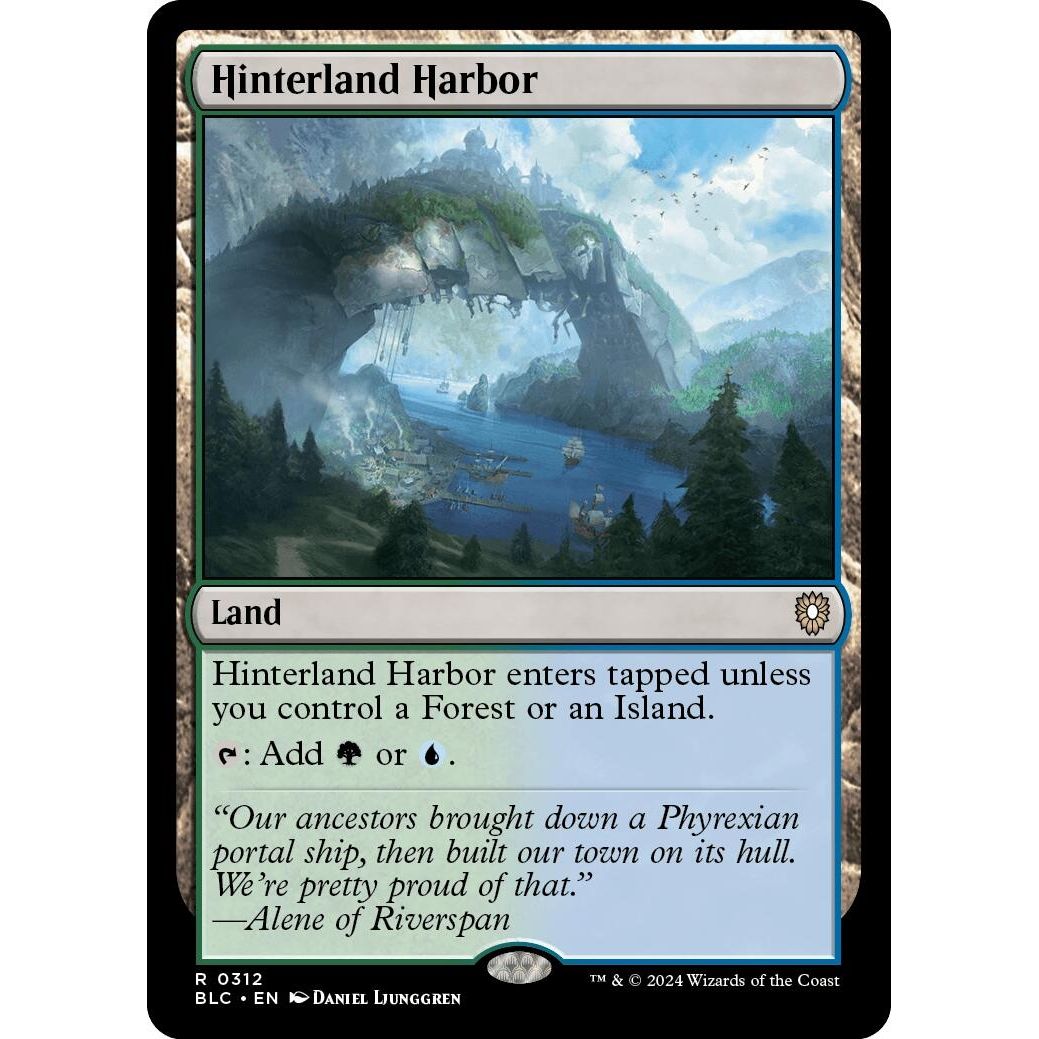 Image for Hinterland Harbor (312) (BLC) - Magic: The Gathering