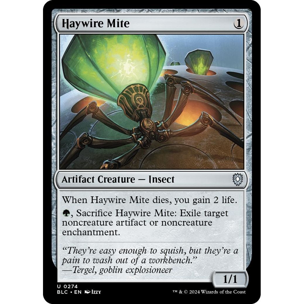 Image for Haywire Mite (274) (BLC) - Magic: The Gathering