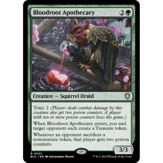 Image for Bloodroot Apothecary (27) (BLC) - Magic: The Gathering
