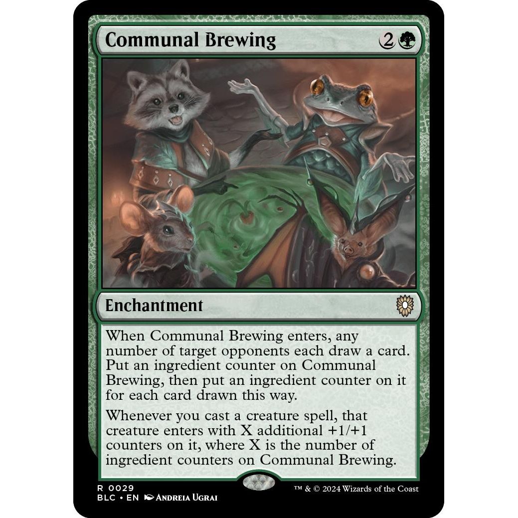 Image for Communal Brewing (29) (BLC) - Magic: The Gathering