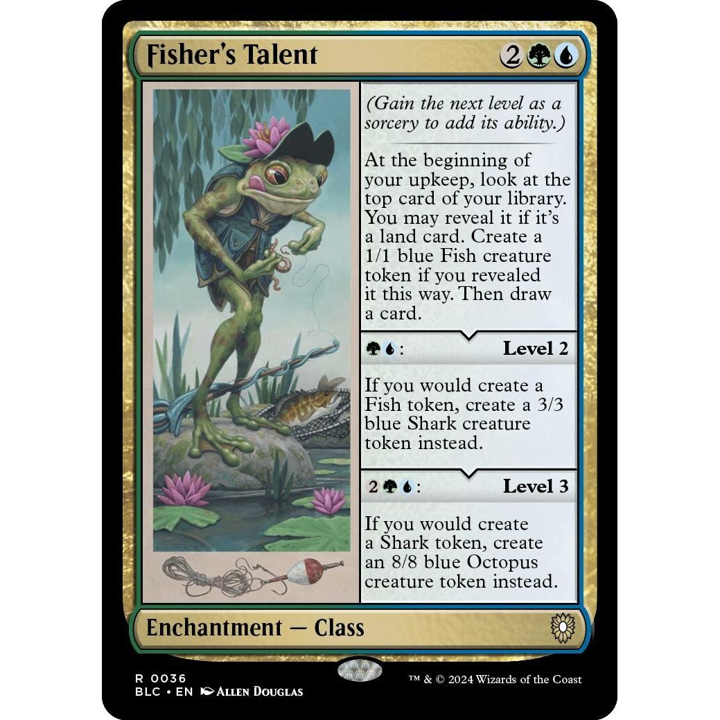 Image for Fisher's Talent (36) (BLC) - Magic: The Gathering