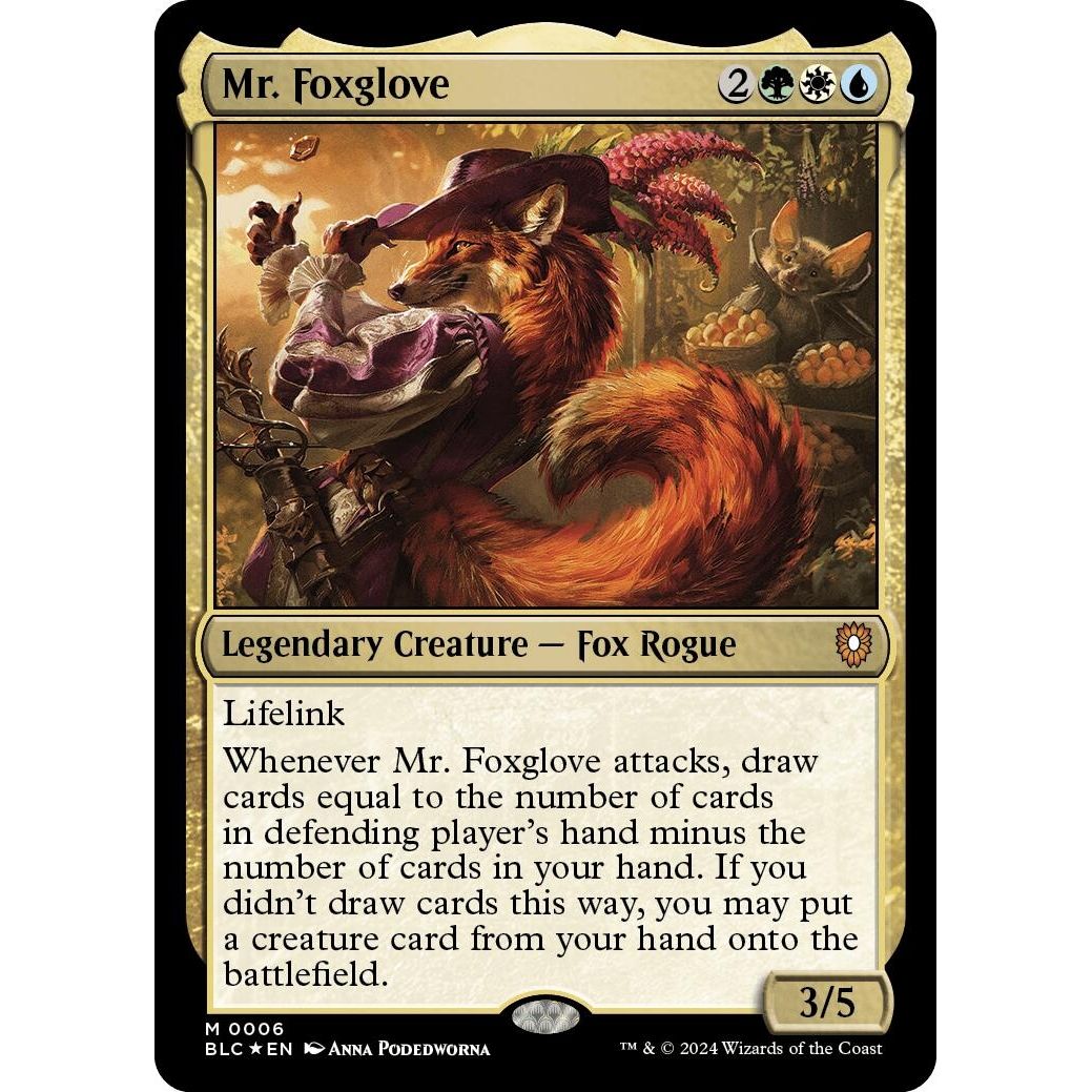 Image for Mr. Foxglove (6) (BLC) - Magic: The Gathering