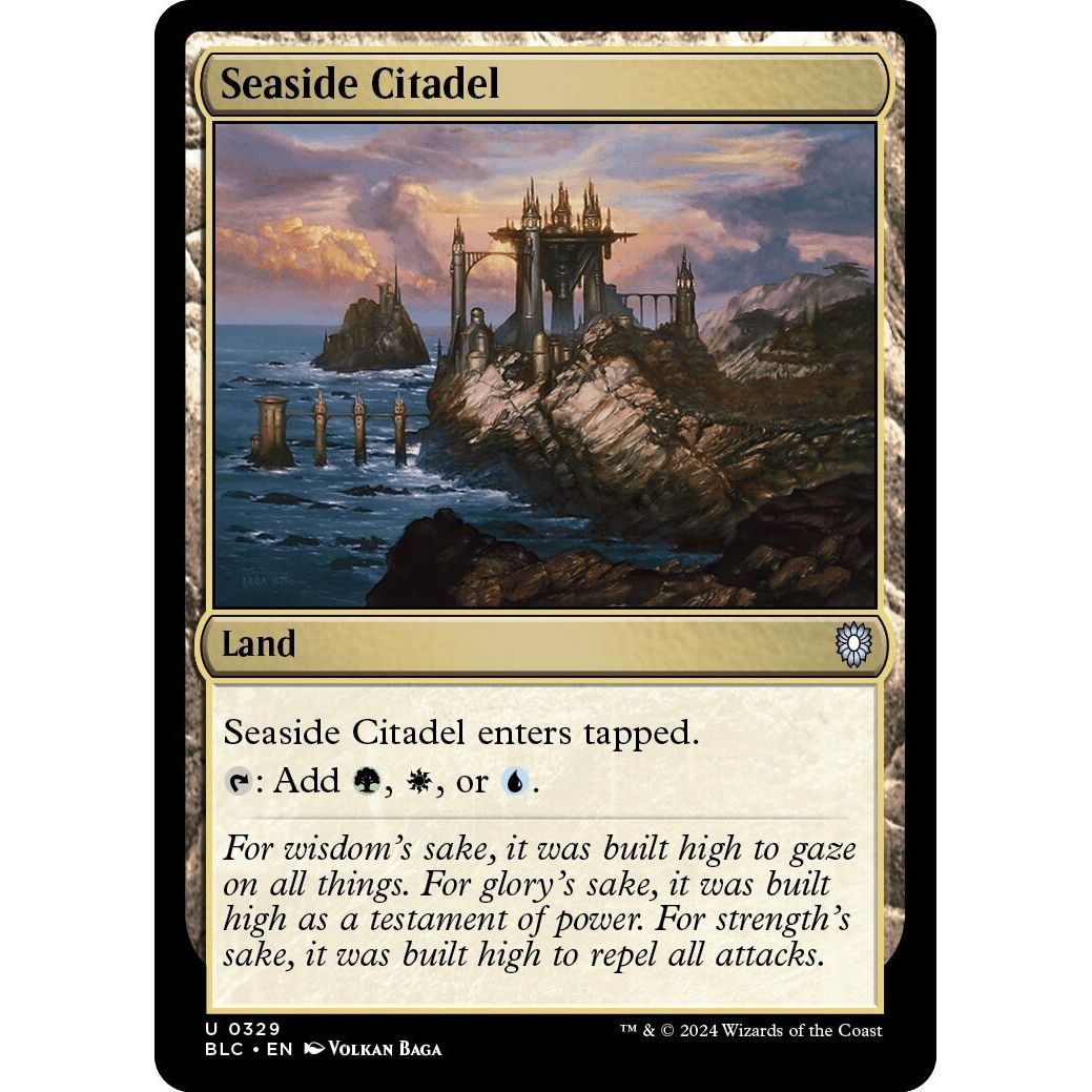 Image for Seaside Citadel (329) (BLC) - Magic: The Gathering