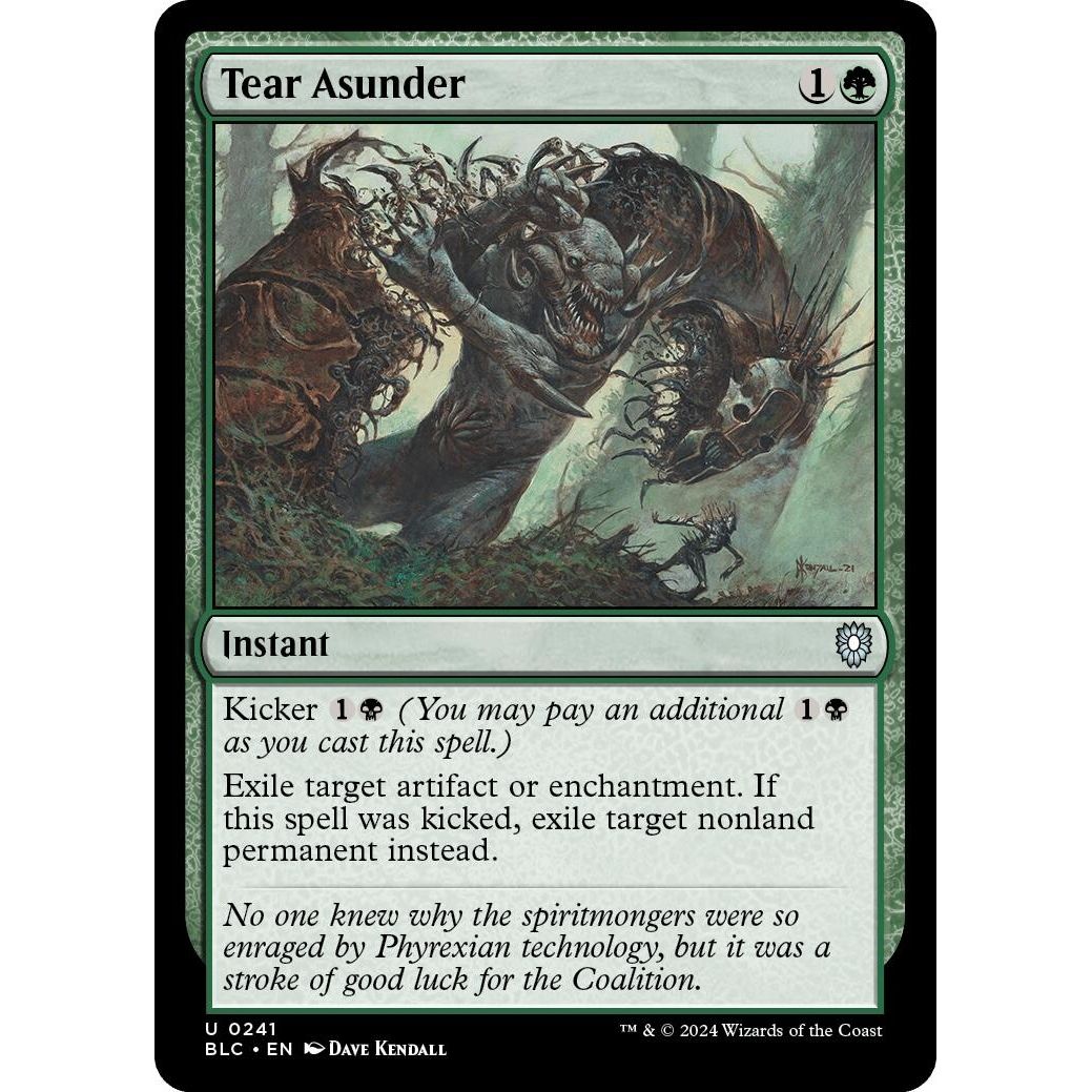 Image for Tear Asunder (241) (BLC) - Magic: The Gathering