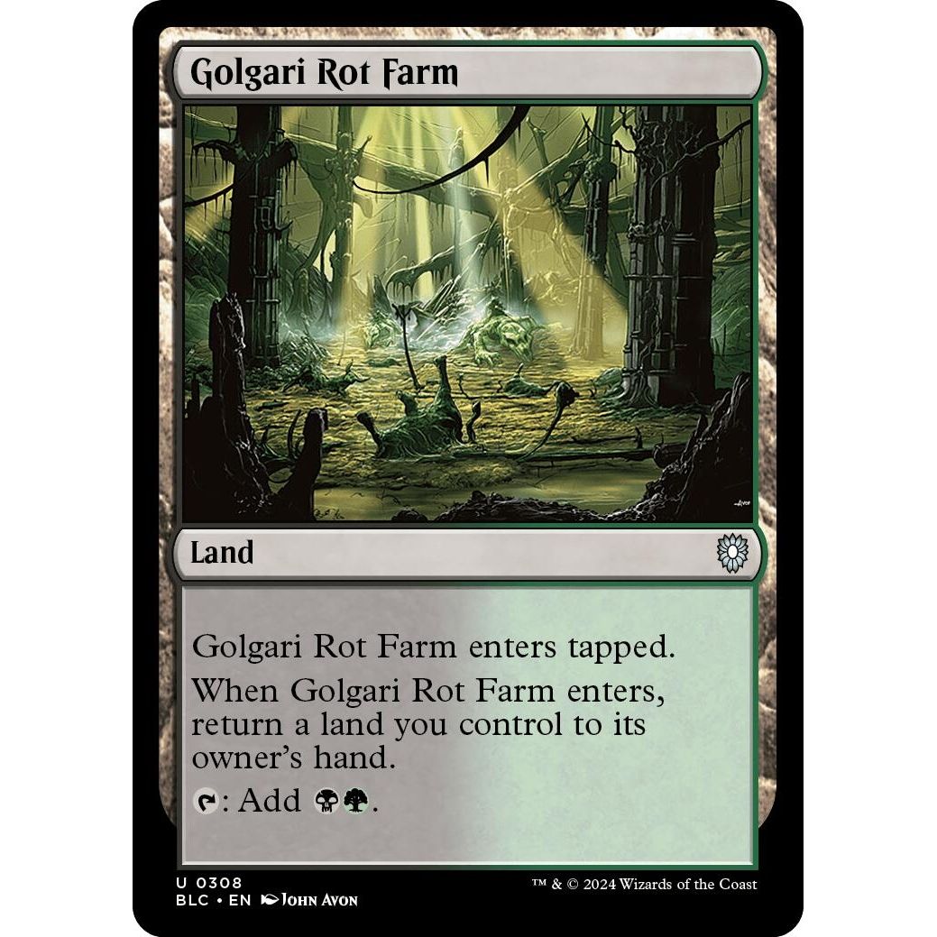 Image for Golgari Rot Farm (308) (BLC) - Magic: The Gathering