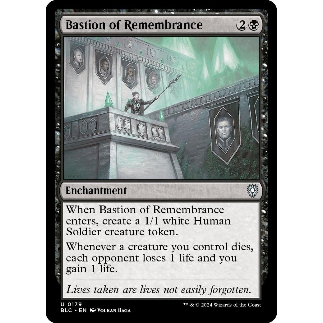 Image for Bastion of Remembrance (179) (BLC) - Magic: The Gathering