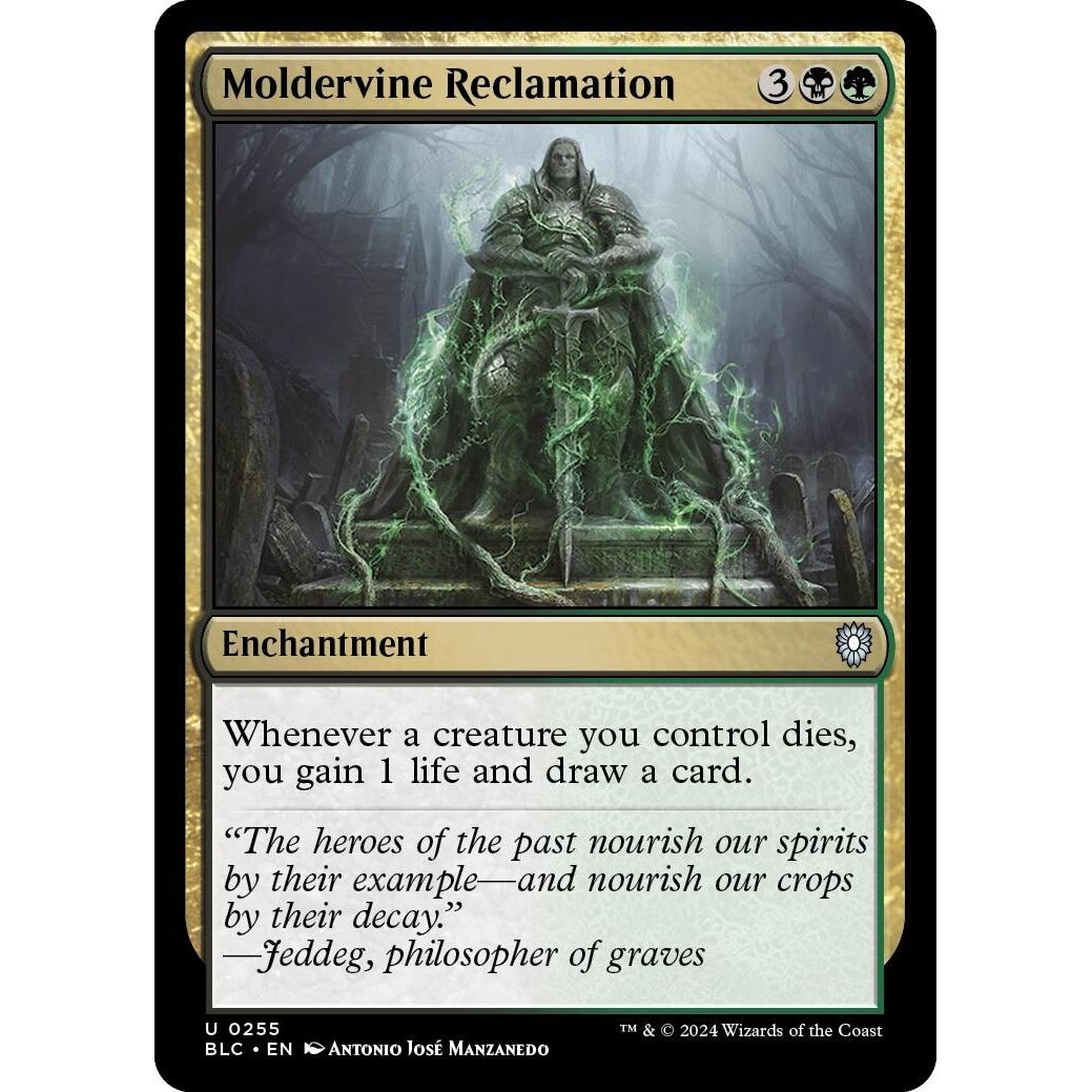 Image for Moldervine Reclamation (255) (BLC) - Magic: The Gathering