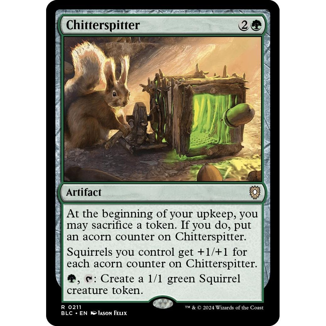 Image for Chitterspitter (211) (BLC) - Magic: The Gathering