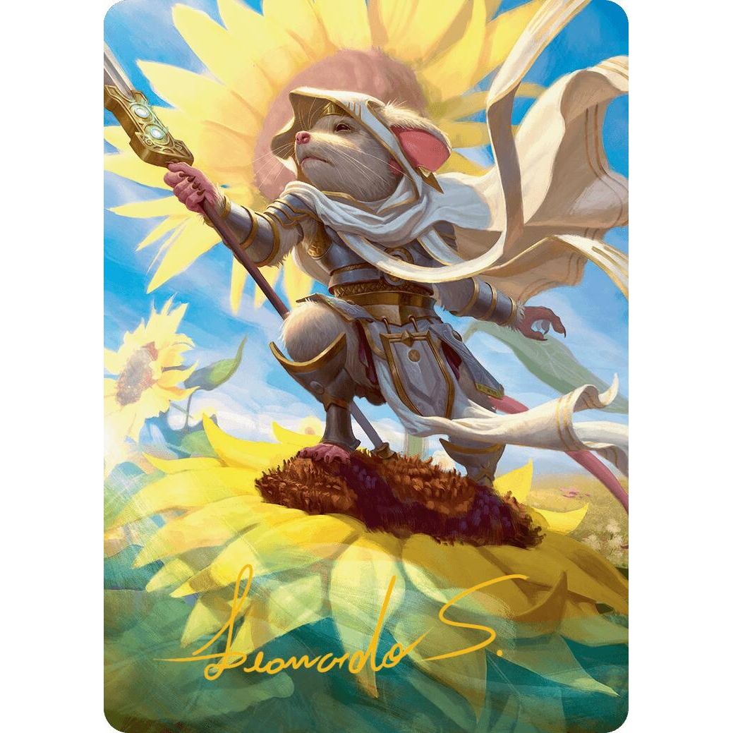 Image for Elspeth, Sun's Champion Art Card (Gold-Stamped Signature) (53) (ASBLB) - Magic: The Gathering