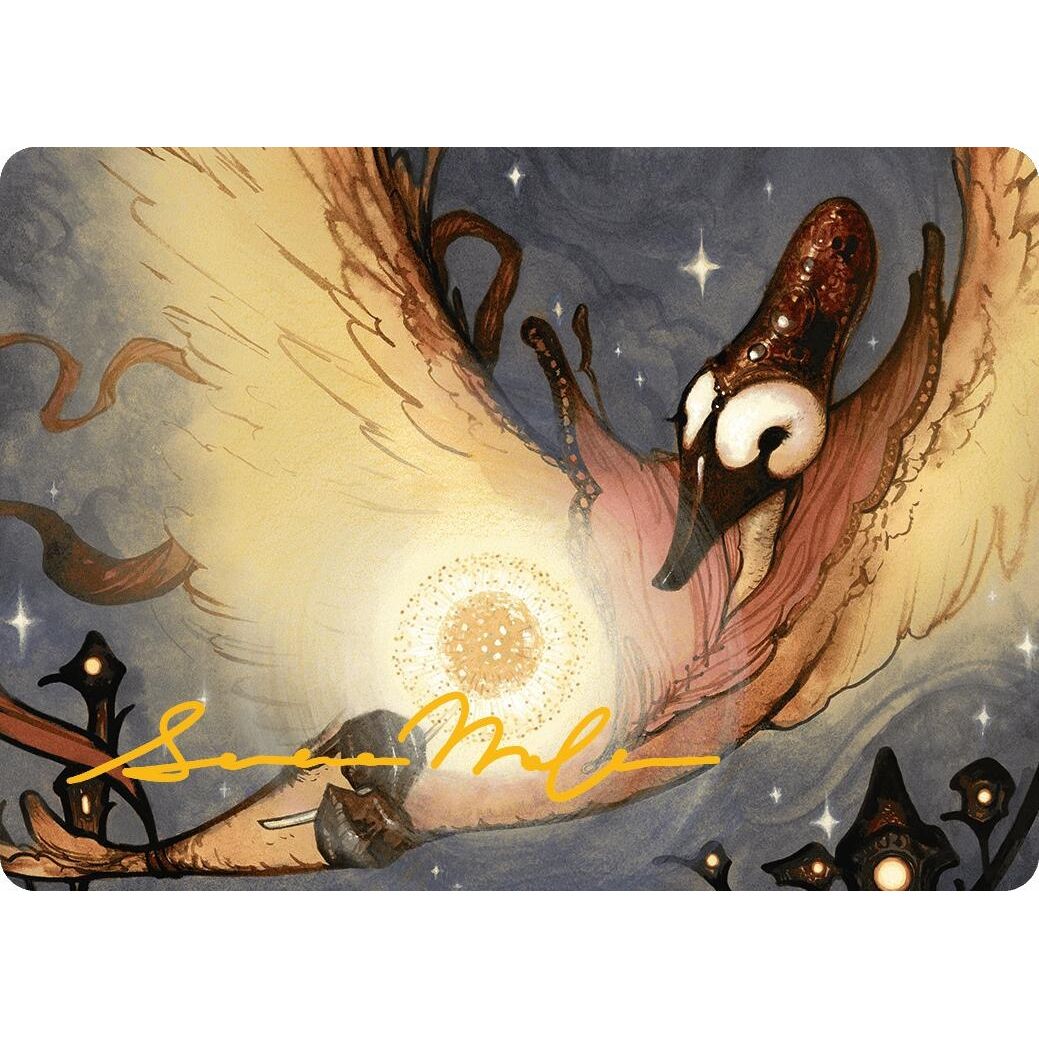 Image for Salvation Swan Art Card (Gold-Stamped Signature) (38) (ASBLB) - Magic: The Gathering
