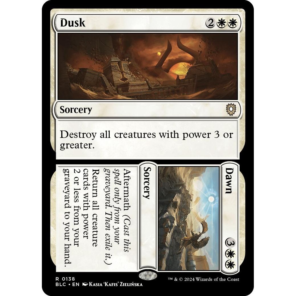 Image for Dusk // Dawn (138) (BLC) - Magic: The Gathering