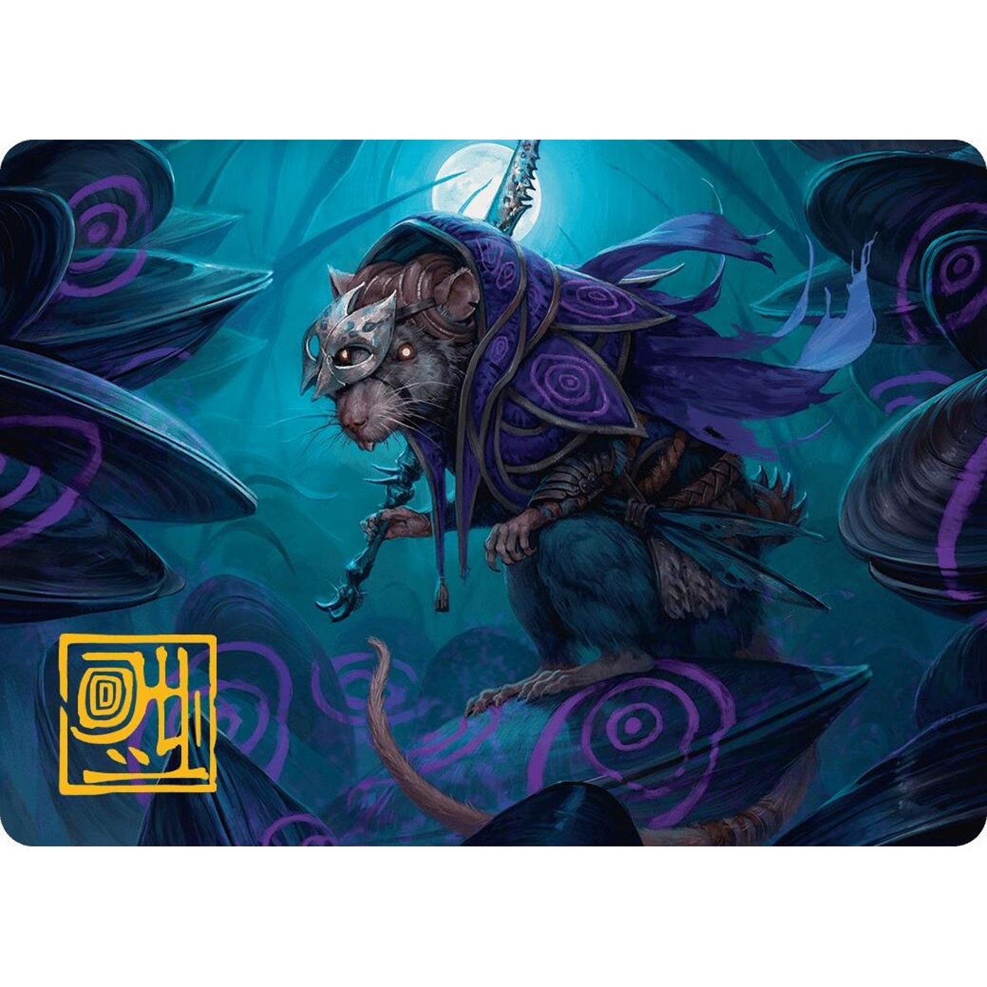 Image for Nightwhorl Hermit Art Card (Gold-Stamped Signature) (10) (ASBLB) - Magic: The Gathering