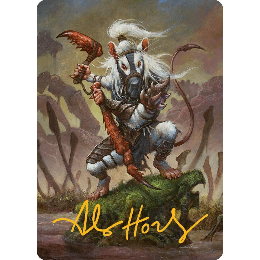Image for Ink-Eyes, Servant of Oni Art Card (Gold-Stamped Signature) (50) (ASBLB) - Magic: The Gathering