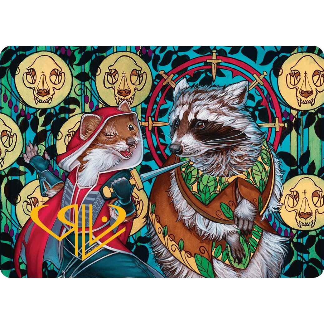 Image for Ruthless Negotiation Art Card (Gold-Stamped Signature) (16) (ASBLB) - Magic: The Gathering