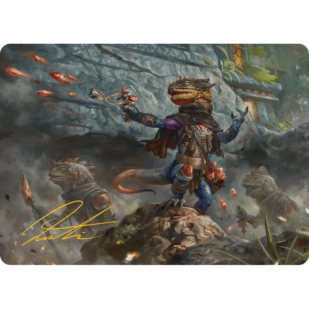 Image for Agate Instigator Art Card (Gold-Stamped Signature) (33) (ASBLB) - Magic: The Gathering