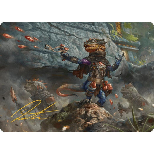 Image for Agate Instigator Art Card (Gold-Stamped Signature) (33) (ASBLB) - Magic: The Gathering