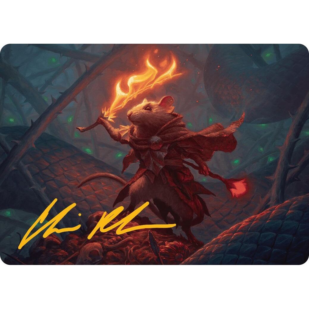Image for Emberheart Challenger Art Card (Gold-Stamped Signature) (19) (ASBLB) - Magic: The Gathering