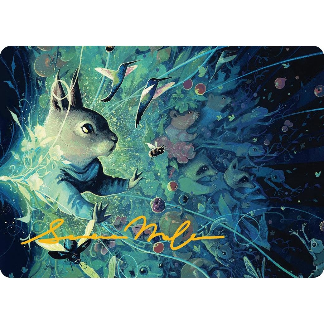 Image for For the Common Good Art Card (22/54) (Gold-Stamped Signature) (22) (ASBLB) - Magic: The Gathering