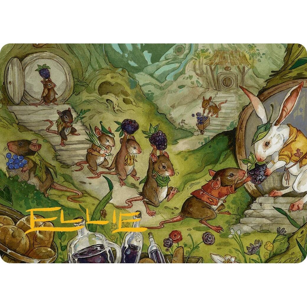Image for For the Common Good Art Card (43/54) (Gold-Stamped Signature) (43) (ASBLB) - Magic: The Gathering