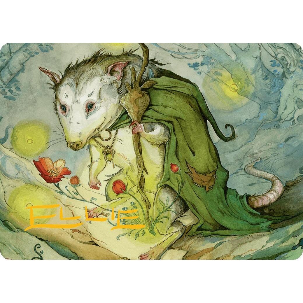 Image for Tender Wildguide Art Card (Gold-Stamped Signature) (34) (ASBLB) - Magic: The Gathering