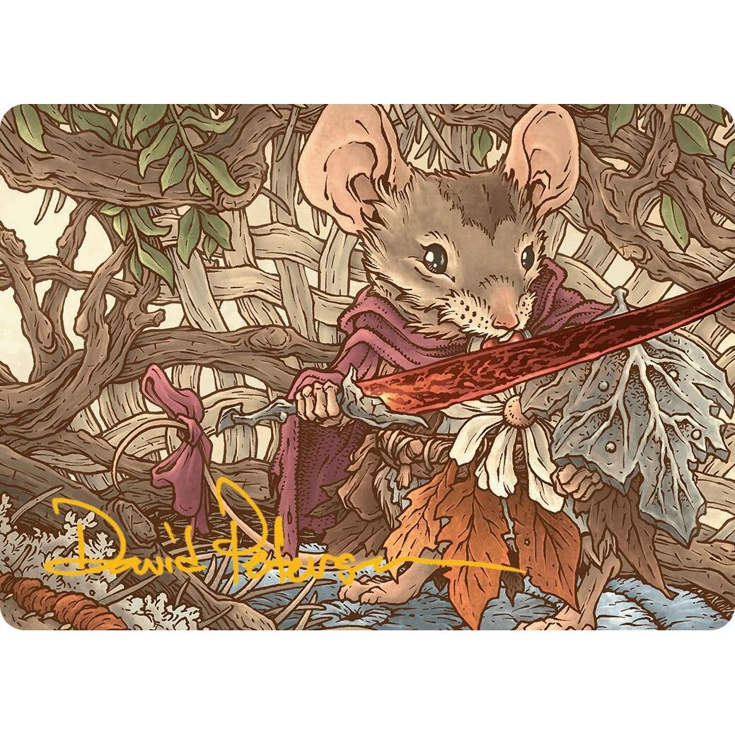 Image for Mabel, Heir to Cragflame Art Card (Gold-Stamped Signature) (45) (ASBLB) - Magic: The Gathering