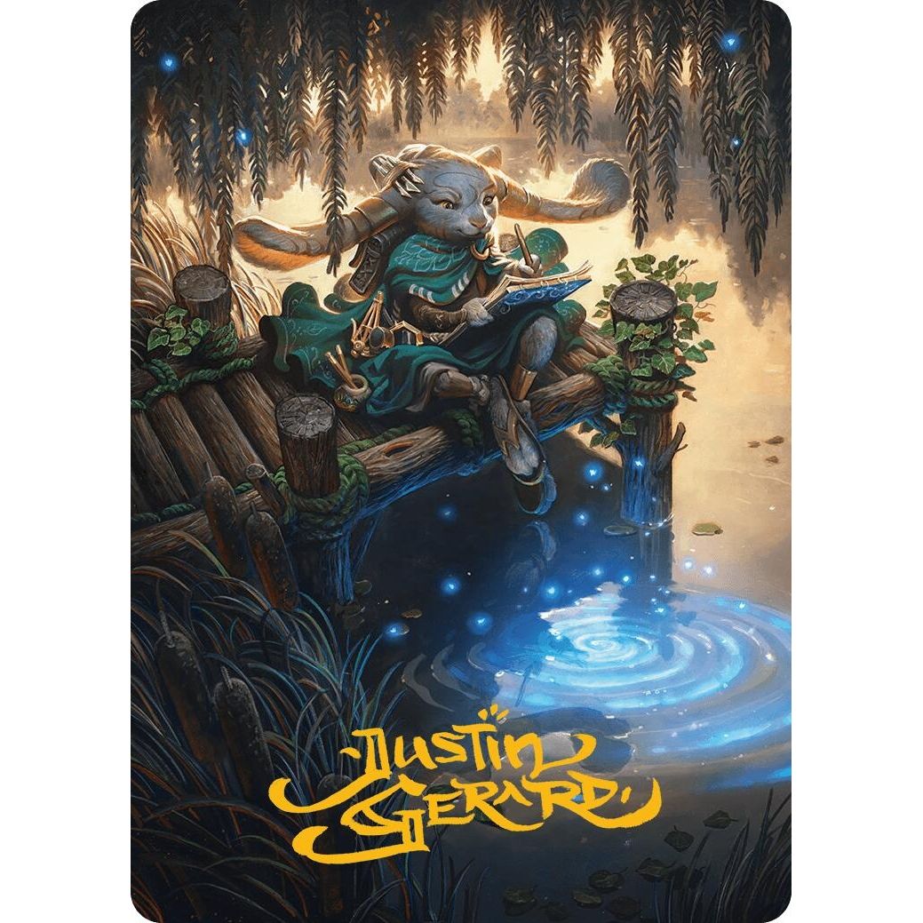 Image for Tamiyo, Field Researcher Art Card (Gold-Stamped Signature) (54) (ASBLB) - Magic: The Gathering