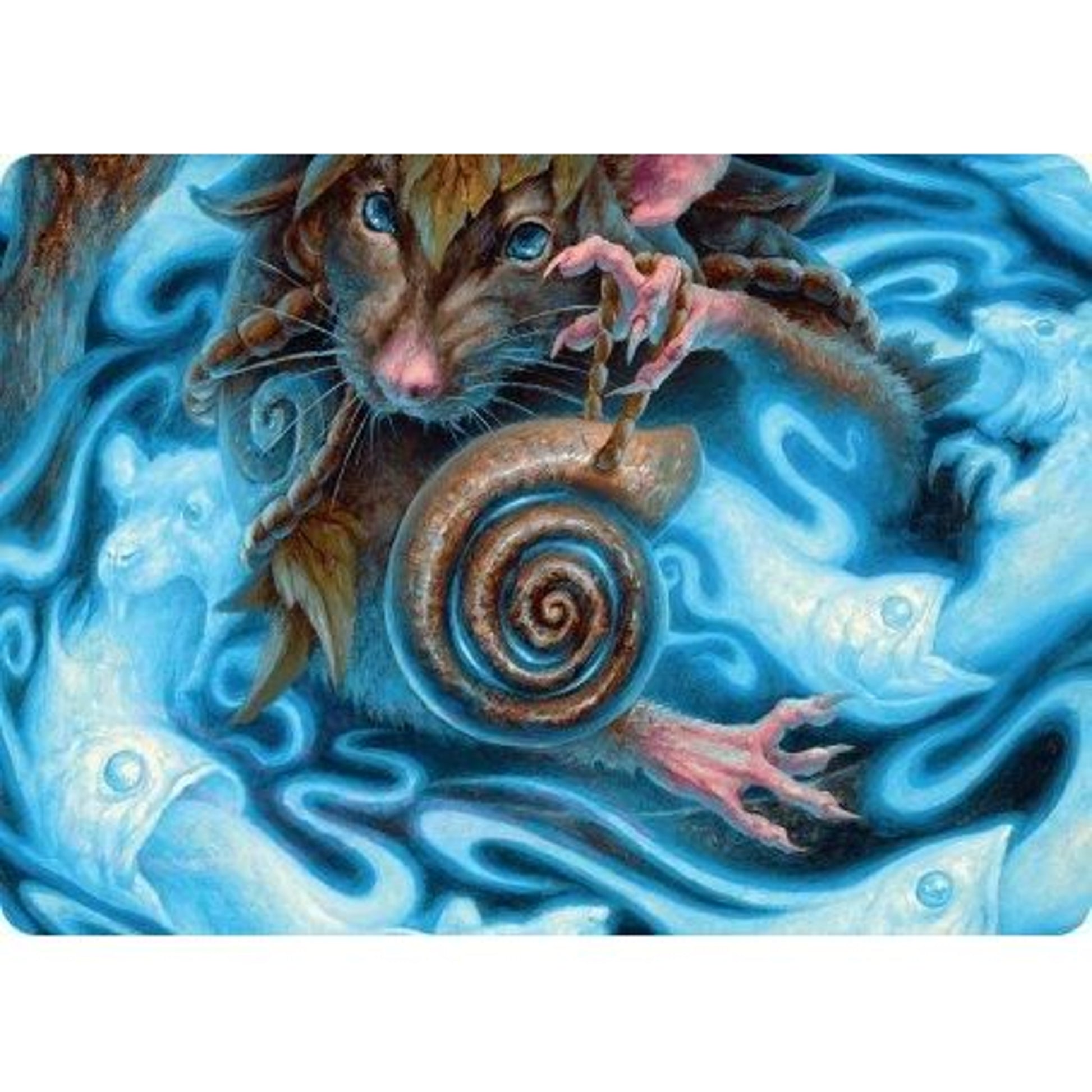 Image for Mind Spiral Art Card (8) (ASBLB) - Magic: The Gathering