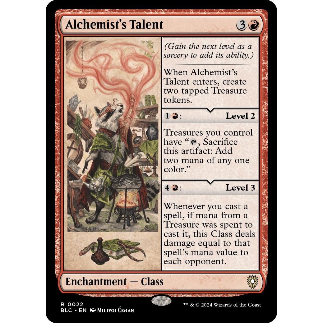 Image for Alchemist's Talent (22) (BLC) - Magic: The Gathering