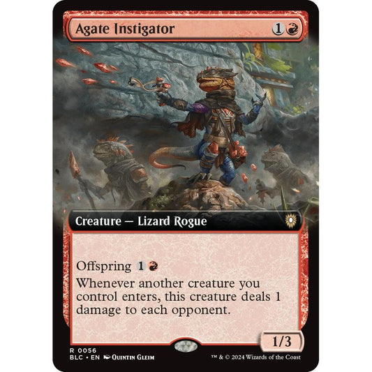 Image for Agate Instigator (Extended Art) (56) (BLC) - Magic: The Gathering